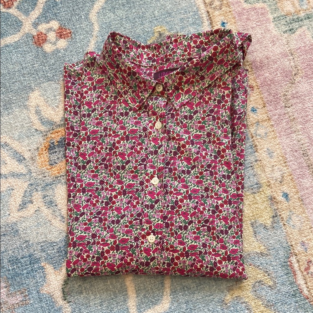 Floral Button-Up Shirt